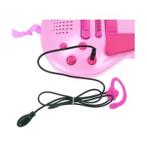 Guitare pour Enfant Hello Kitty Électronique Microphone Rose