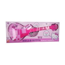 Guitare pour Enfant Hello Kitty Électronique Microphone Rose