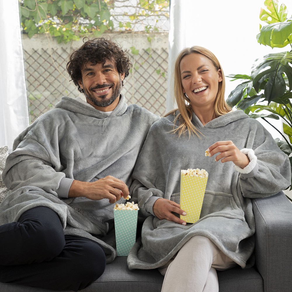 Oversized Sweatshirt Blanket with Fleece Lining Swug InnovaGoods