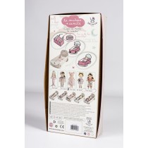 Poupée de Chiffon Decuevas Niza Coffret convertible en berceau 36 cm Jouet Peluche