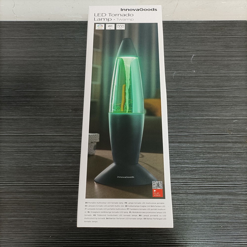 Lampe à Lave LED Tornade Twamp InnovaGoods