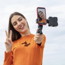 Kit Vlogging avec Lumière, Micro y Télécommande Plodni InnovaGoods 6 Pièces