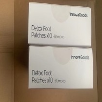 Patchs Détoxifiants pour les pieds Bamboo InnovaGoods 10 Unités