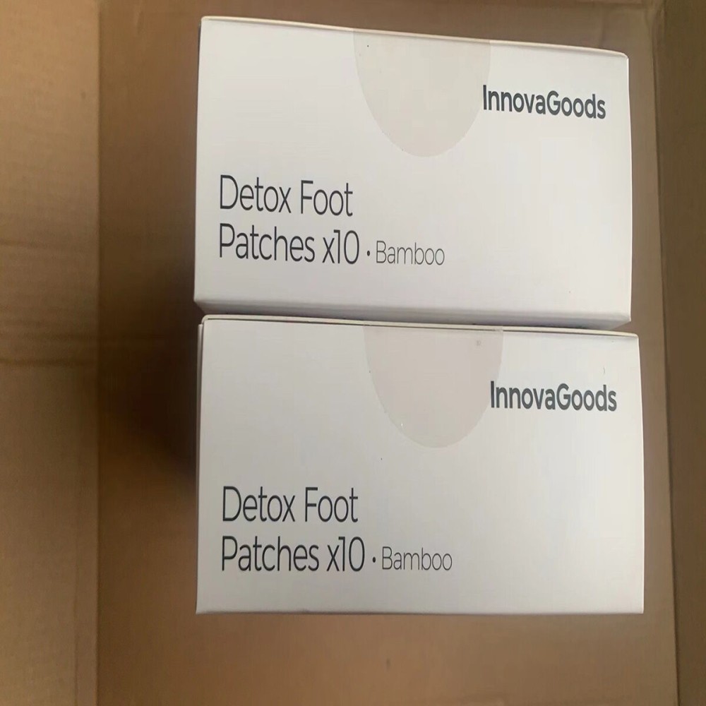 Detox Foot Patches Bamboo InnovaGoods 10Units