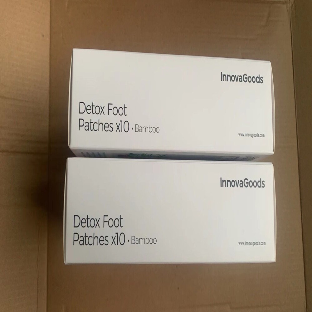 Detox Foot Patches Bamboo InnovaGoods 10Units