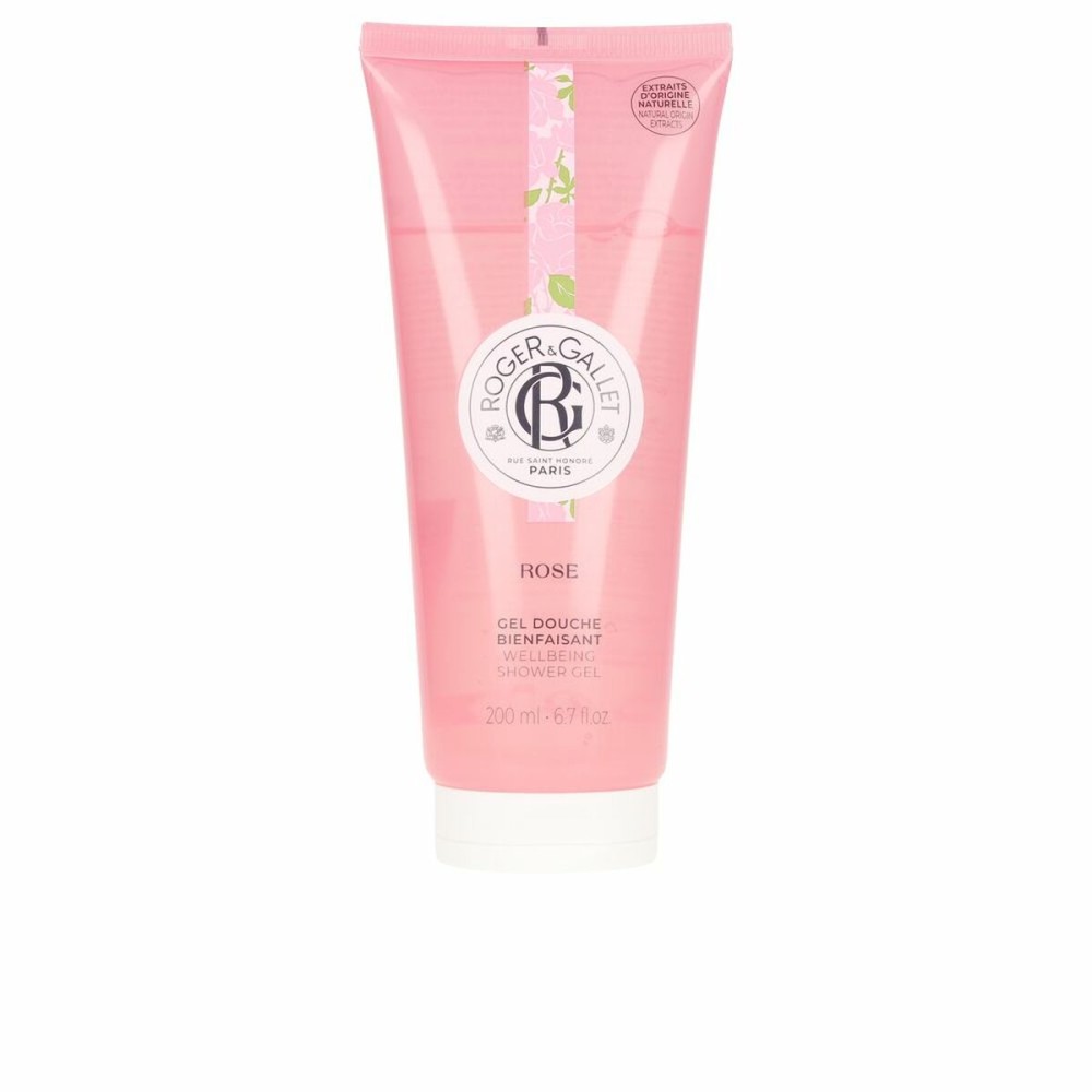 Gel de douche Roger & Gallet Rose 200 ml