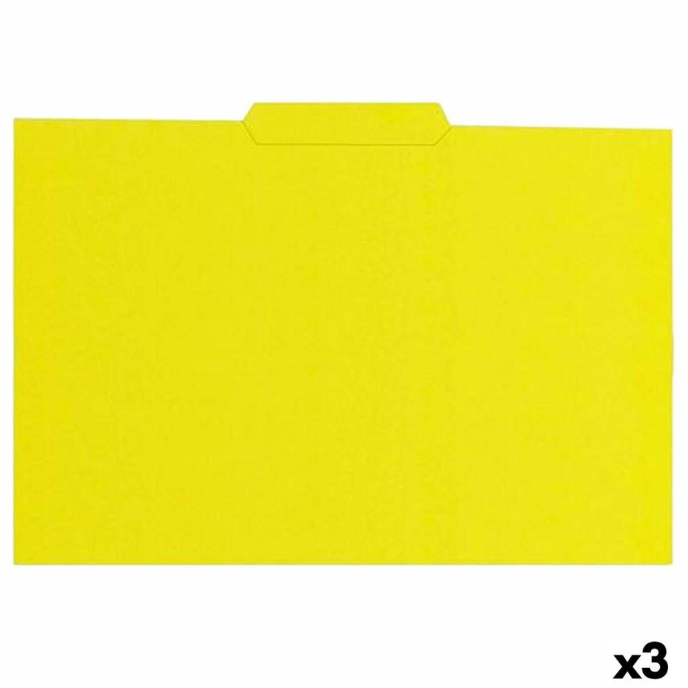 Subfolder Elba Gio Yellow A4 50 Pieces (3 Units)