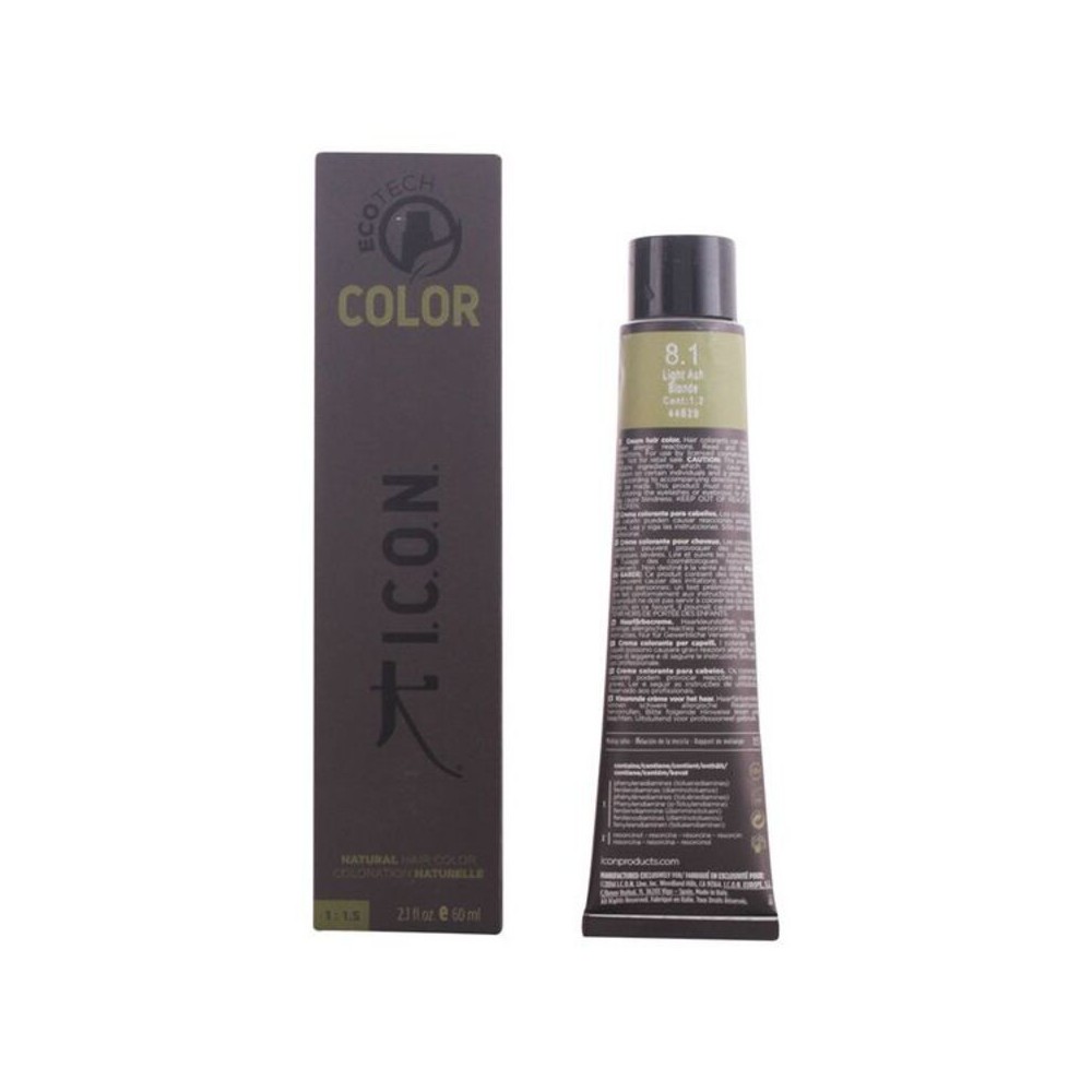 Permanent Dye I.c.o.n. Ecotech Color Nº 9.0-rubio muy claro 60 ml