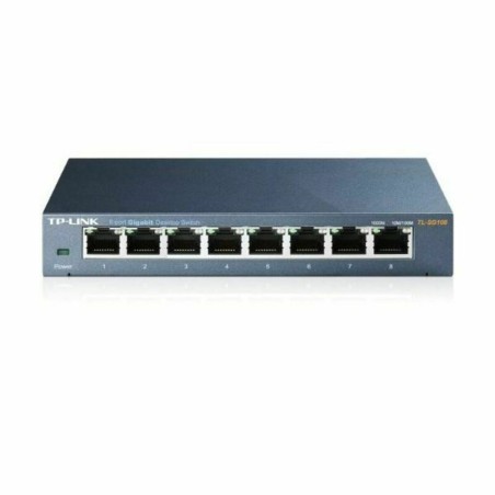 Commutateur Réseau de Bureau TP-Link TL-SG108 8P Gigabit Auto MDIX