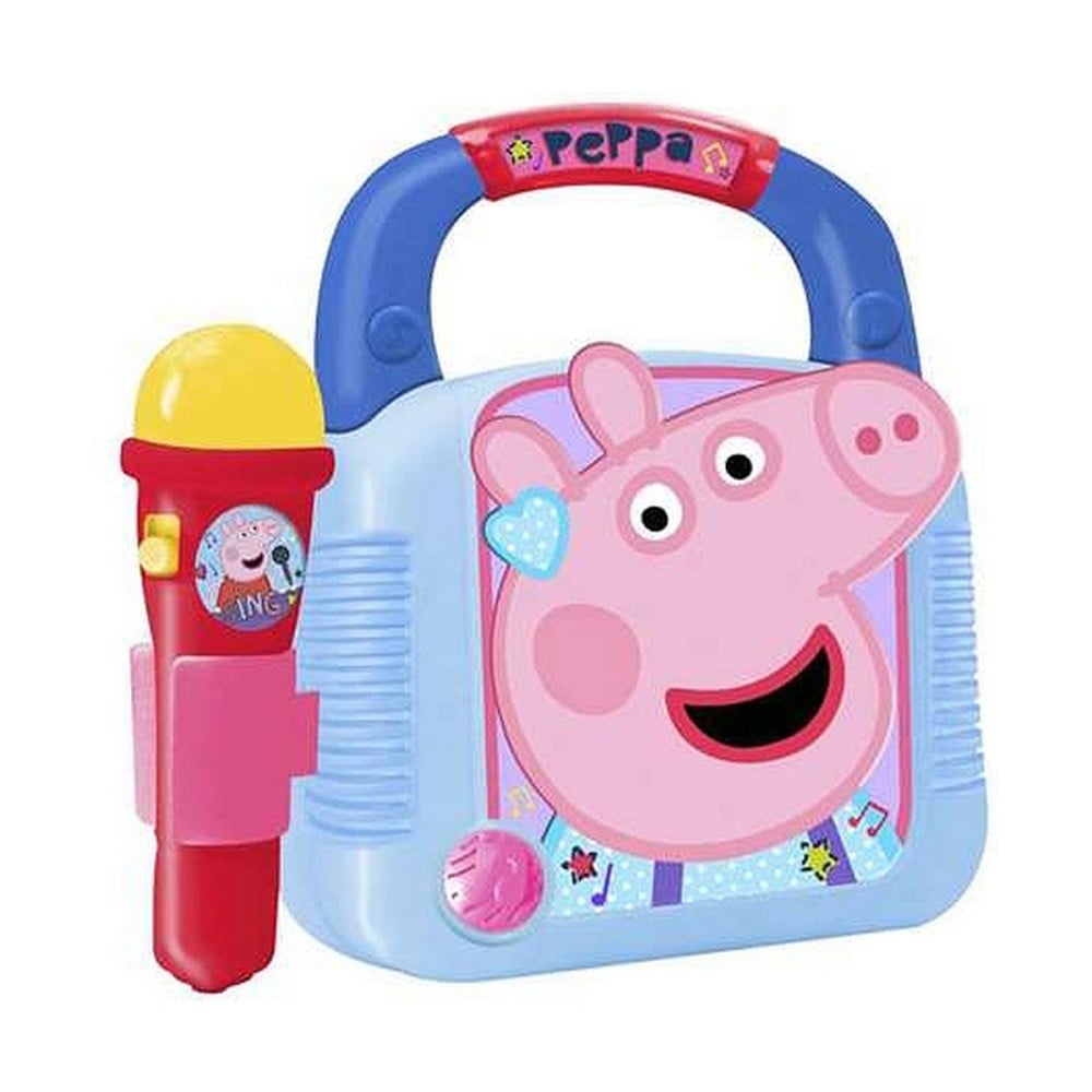 Jouet musical Peppa Pig Microphone 22 x 23 x 7 cm MP3