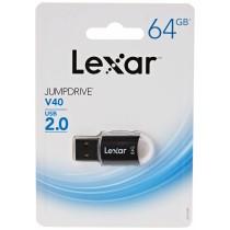 Clé USB Lexar JumpDrive V40 Noir 64 GB (1 Unité)