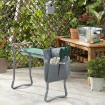 3-in-1 Folding Garden Seat with Bag for Tools Situl InnovaGoods