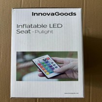 Siège gonflable avec LED multicolore et télécommande Pulight InnovaGoods