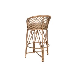 Tabouret Home ESPRIT Naturel 55 x 50 x 100 cm