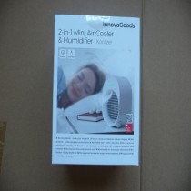 Mini Ultrasound Air Cooler-Humidifier with LED Koolizer InnovaGoods