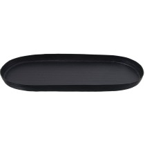 Set of trays Alexandra House Living Black Metal Aluminium 40 x 20 cm 30 x 15 cm 21 x 11 cm 3 Pieces