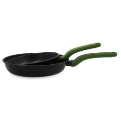 Set of pans Quid Vitae Carbon steel Black (2 Pieces)