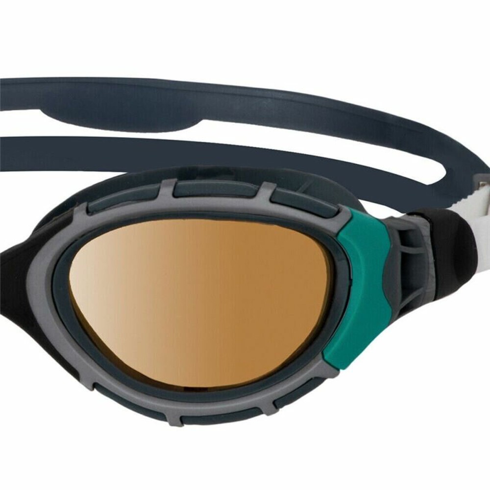 Children's Swimming Goggles Zoggs Predator Flex Polarized Black Small