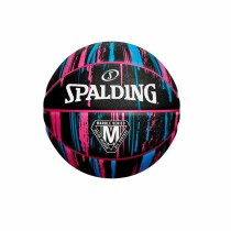 Ballon de basket Spalding Marble Series Noir (Taille 6)