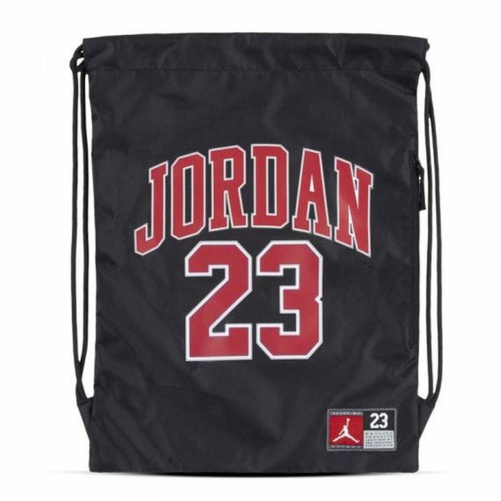 Rucksacktasche mit Bändern Jordan 9A0757 023 Schwarz Einheitsgröße