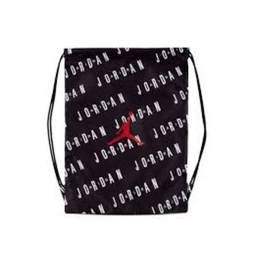 Rucksacktasche mit Bändern Jordan AIR GYM SACK DRAWSTRING 9A0745 023 Schwarz Einheitsgröße