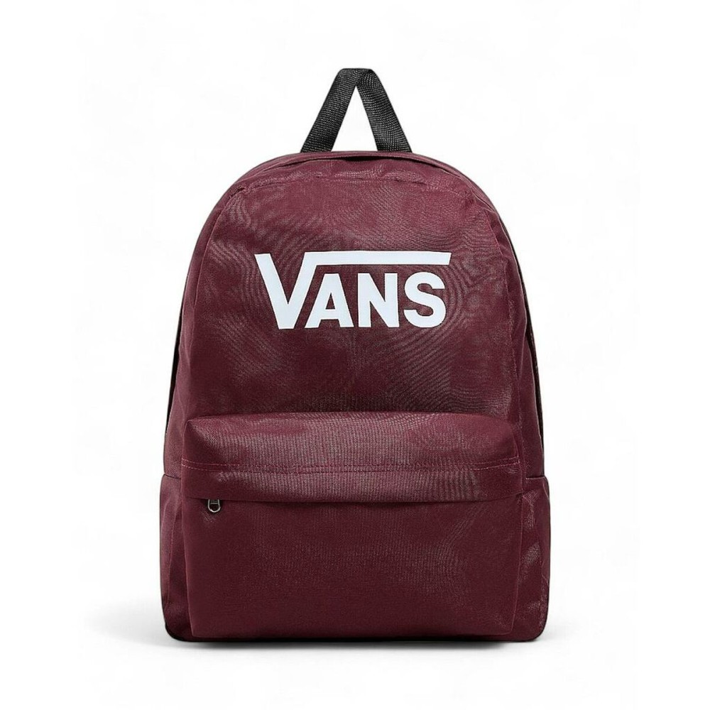 School Bag Vans Old Skool Print Maroon