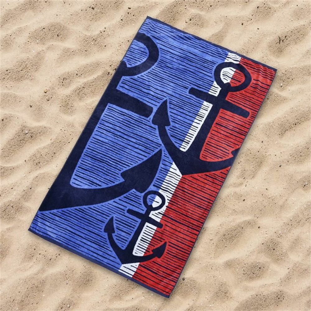 Beach Towel Secaneta 65419-000 Blue 90 x 165 cm