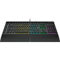 Tastatur Corsair K55 RGB Pro Schwarz Qwerty Spanisch QWERTY