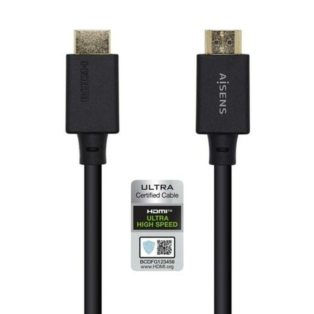 HDMI Cable Aisens A150-0422 Black