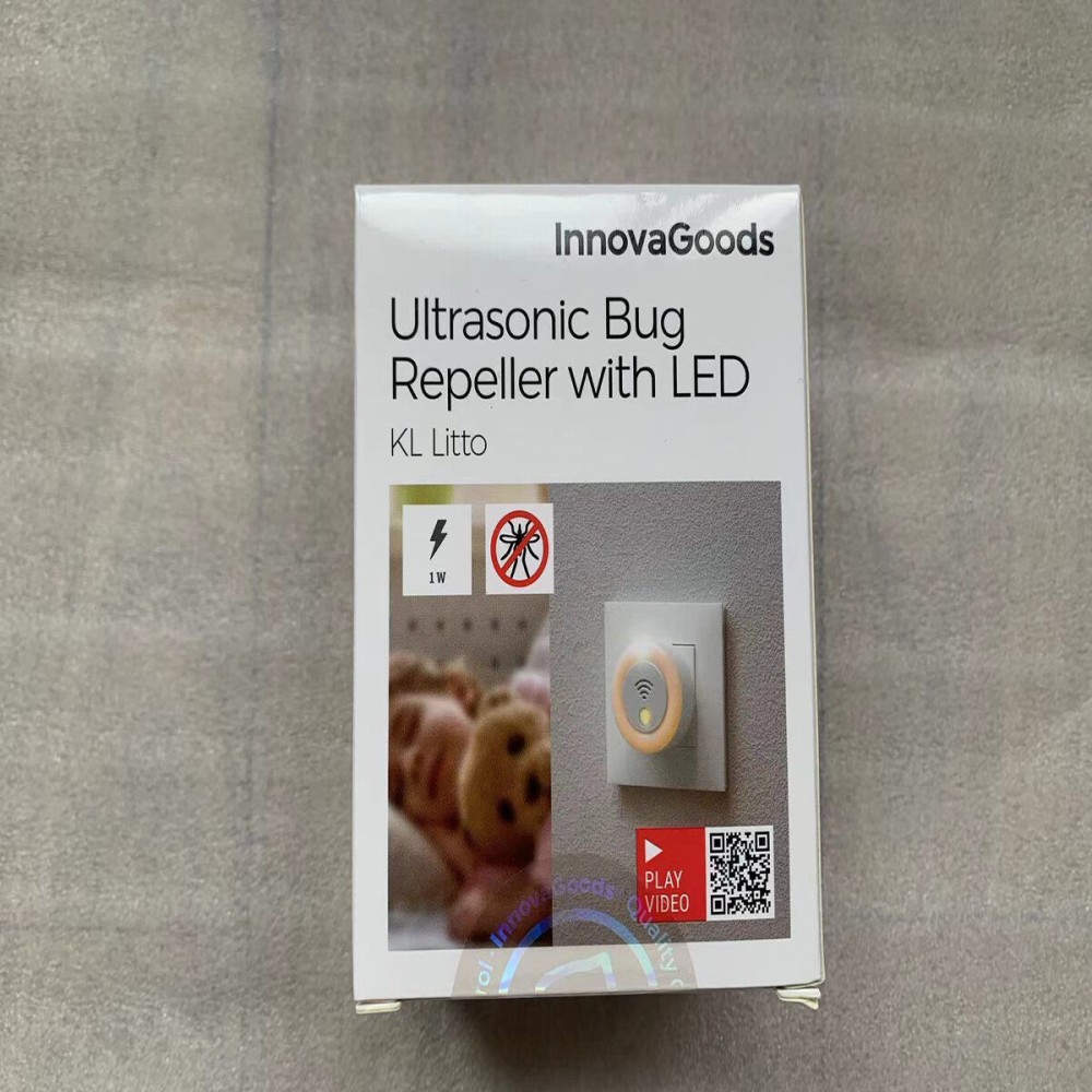 Ultraschall-Insektenvertreiber mit LED KL Litto InnovaGoods