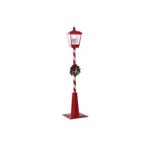 Street lamp DKD Home Decor White Red Metal 30 x 30 x 180 cm