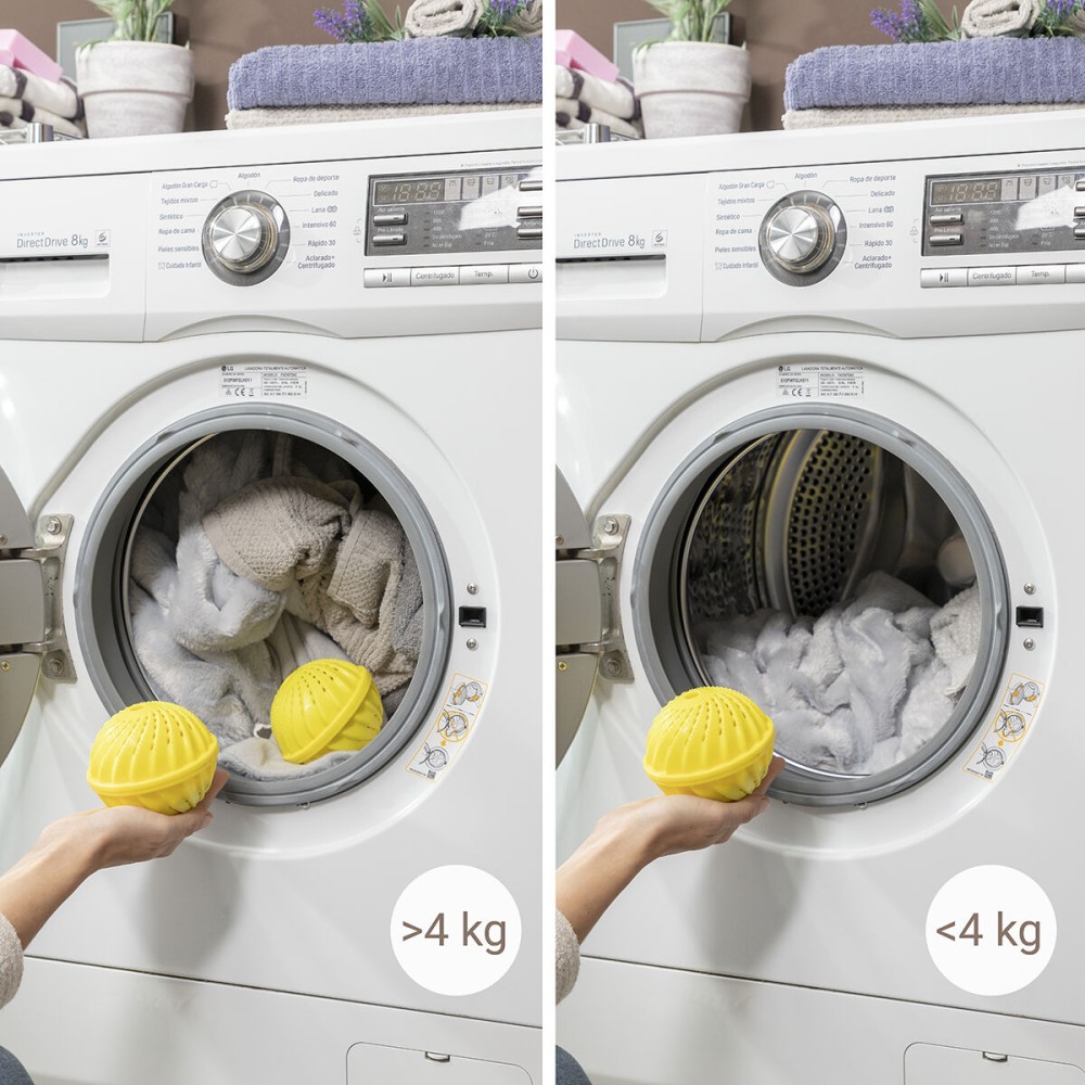 Boules de Lavage pour le Linge sans Détergent Delieco InnovaGoods Pack de 2 unités