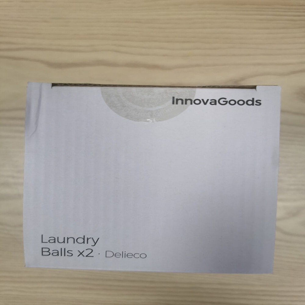 Boules de Lavage pour le Linge sans Détergent Delieco InnovaGoods Pack de 2 unités