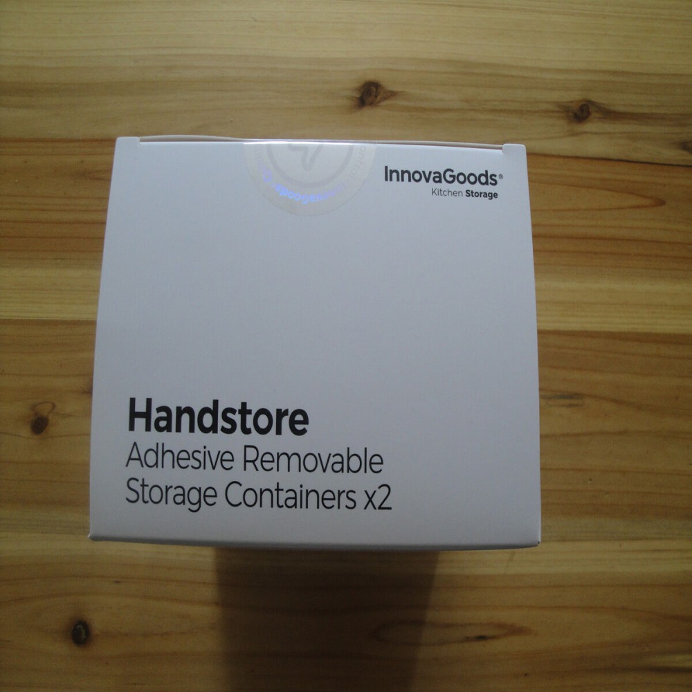 Removable Adhesive Kitchen Containers Handstore InnovaGoods Pack of 2 units