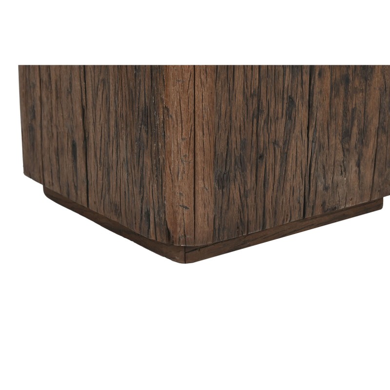 Beistelltisch Home ESPRIT Braun Recyceltes Holz 61 x 61 x 50 cm