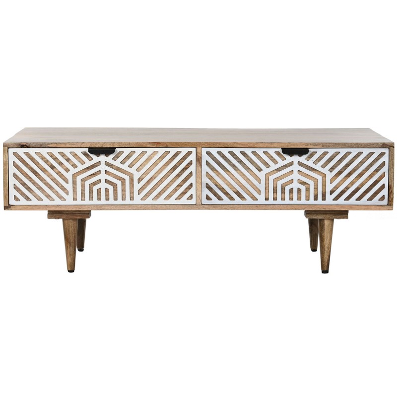 Centre Table Home ESPRIT White Mango wood 115 x 60 x 40 cm