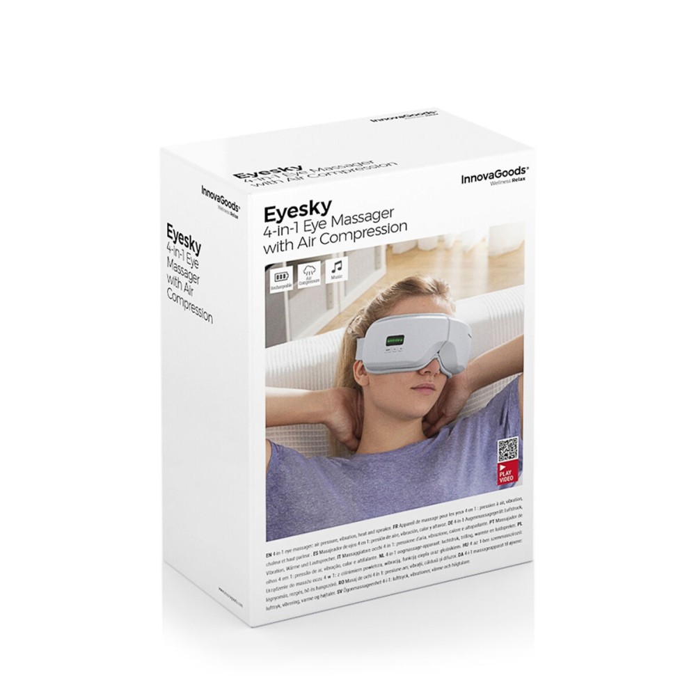 4-in-1 Luftkompressions-Augenmassagegerät Eyesky InnovaGoods