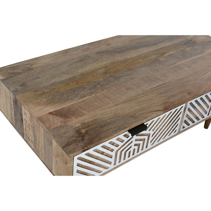 Tischdekoration Home ESPRIT Weiß Mango-Holz 115 x 60 x 40 cm