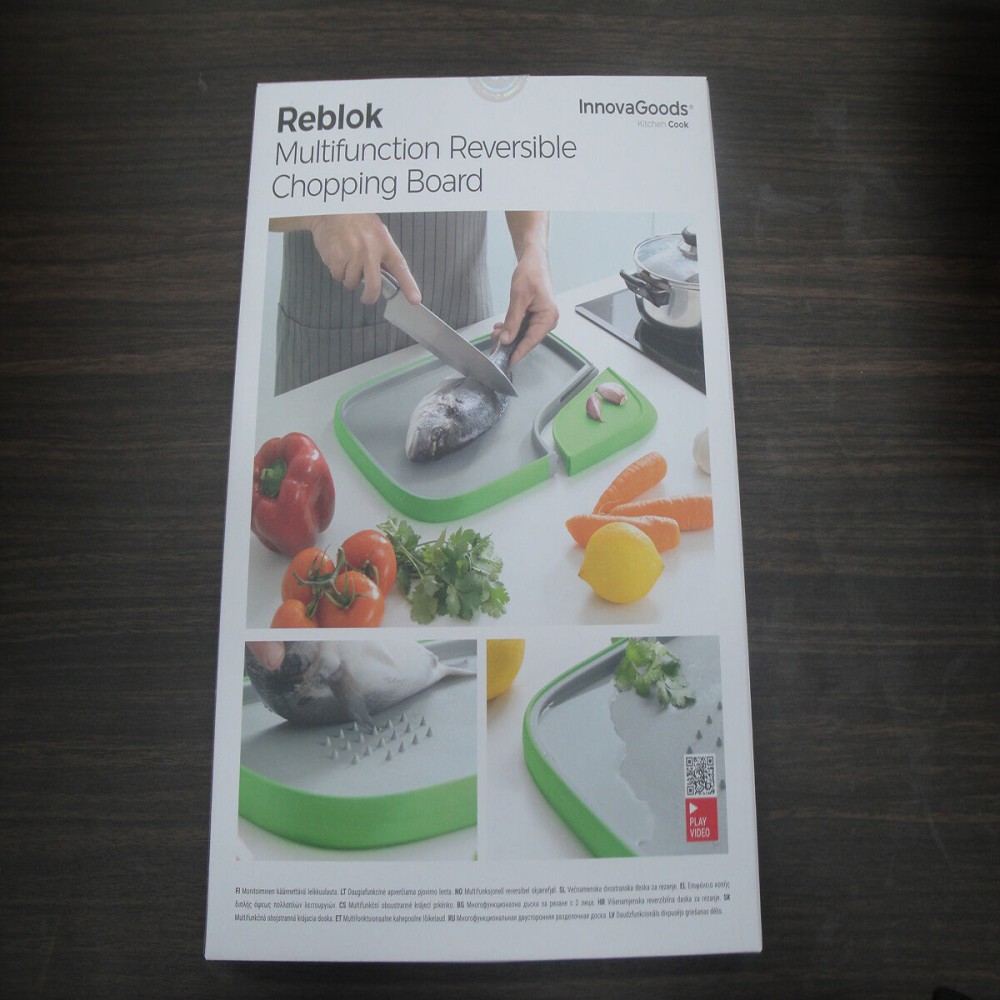 Reversible Multifunctional Chopping Board Reblok InnovaGoods