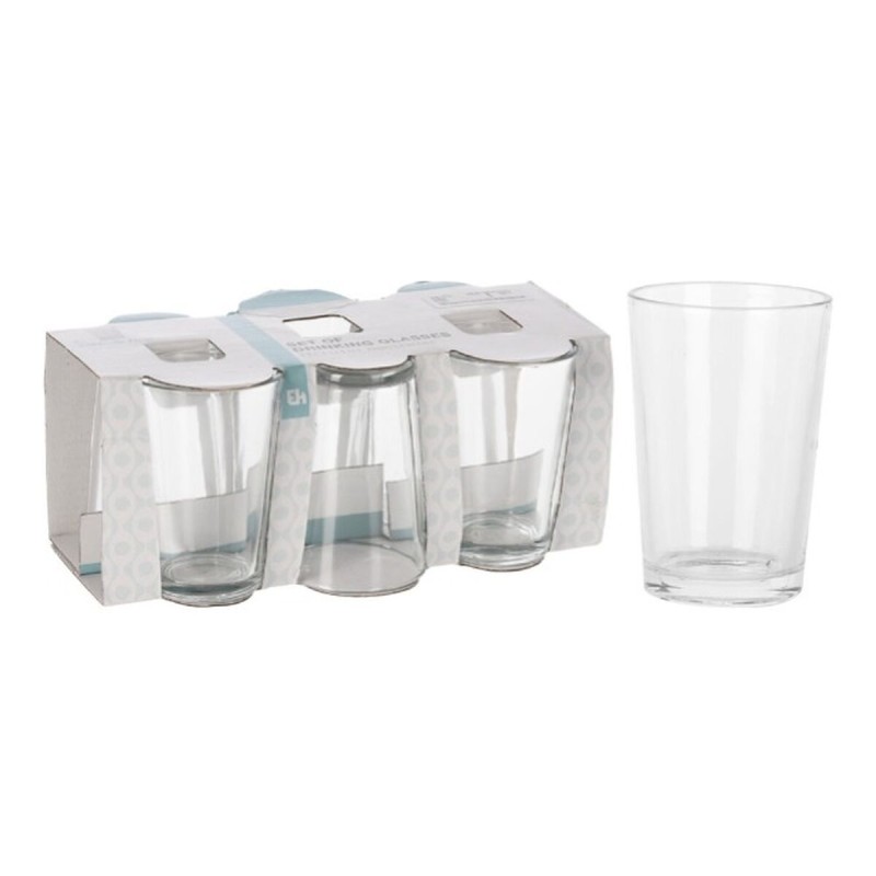 Set de Verres Excellent Houseware Verre 200 ml (6 Unités)