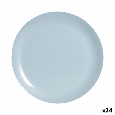 Assiette plate Luminarc Diwali Paradise Bleu verre 25 cm (24 Unités)