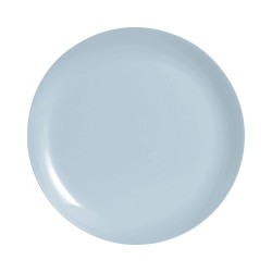 Assiette plate Luminarc Diwali Paradise Bleu verre 25 cm (24 Unités)