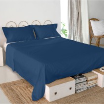 Drap HappyFriday Basic Blue marine 180 x 270 cm