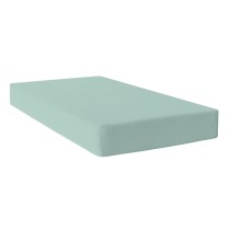 Fitted bottom sheet HappyFriday Basic Mint 200 x 200 x 32 cm