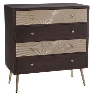 Chest of drawers Alexandra House Living Golden Wood 80 x 40 x 86 cm