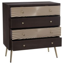 Chest of drawers Alexandra House Living Golden Wood 80 x 40 x 86 cm