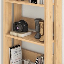 Bookshop Alexandra House Living Oak Wood MDP 57 x 155 x 25 cm 5 Shelves