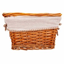 Panier de Pique-Nique Alexandra House Living osier Bois de saule 38 x 30 x 17 cm