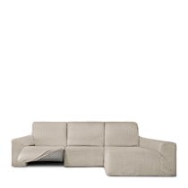 Housse pour chaise longue accoudoir long droit Eysa ROC Blanc 180 x 120 x 360 cm