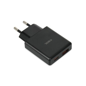 Wall Charger Ibox ILUC43B Black 30 W (1 Unit)